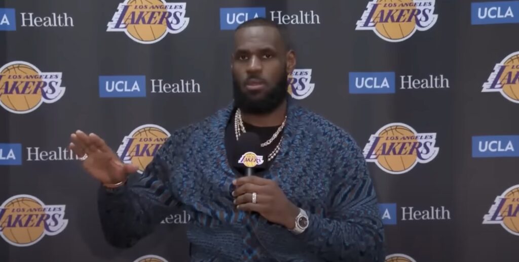 Crying Off The Court Too: Woke LeBron Loses It At Press Conference [WATCH]
