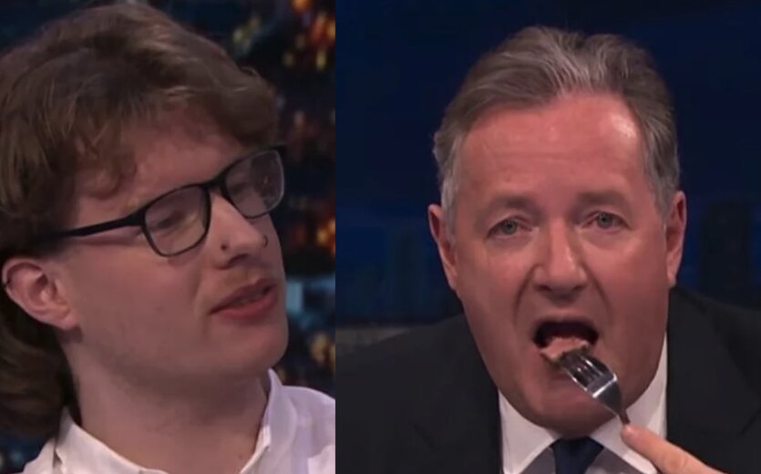 BBC's Piers Eats Juicy Steak In Front Of Smug Vegan During