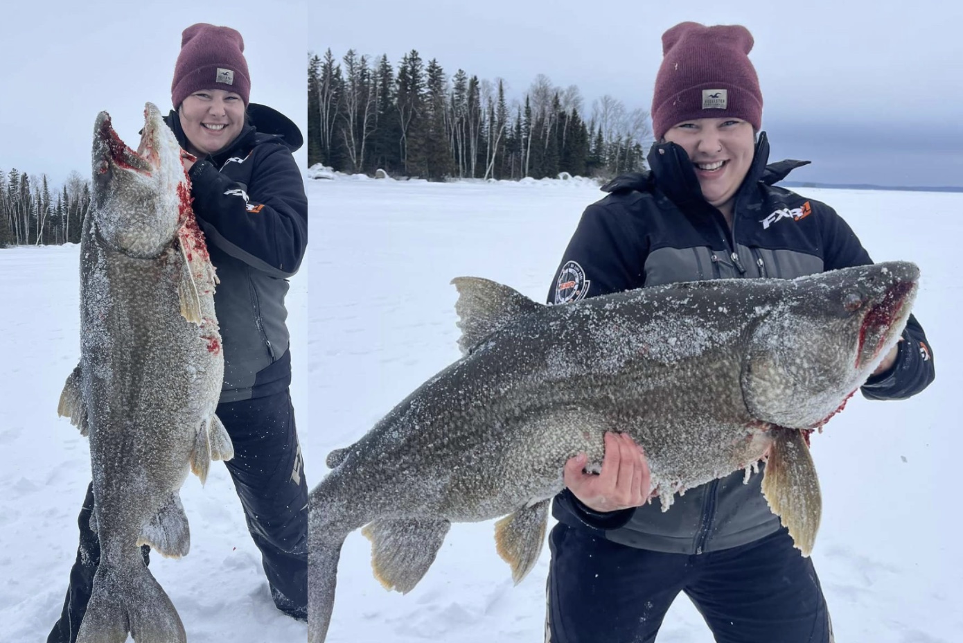 Canadian Woman Reels In Colossus Trout After Nearly HourLong Fight