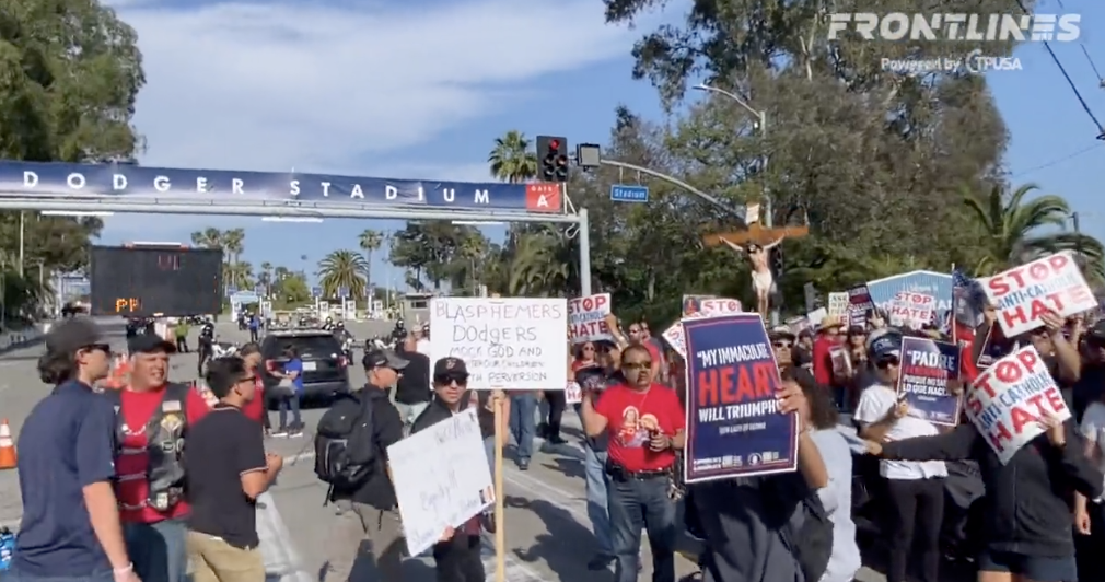 WATCH: Video Shows Thousands Of Angry Catholics Blocking Entrance To ...