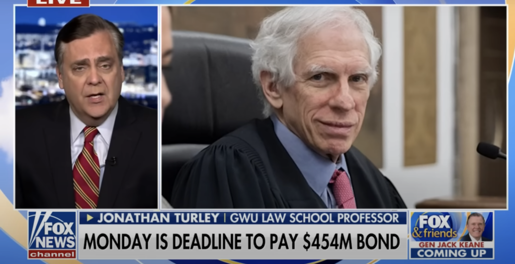 WATCH: Legal Expert Shreds Judge Engoron Over Trump Fine [WATCH] - The American Tribune.com