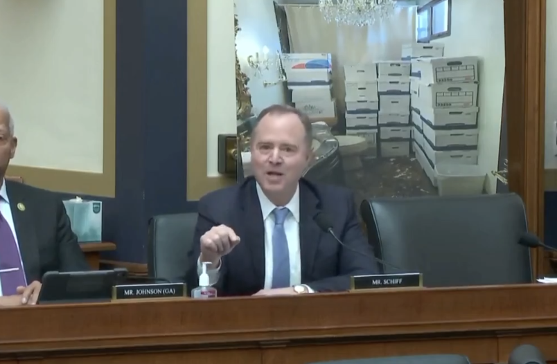 WATCH: Rep. Schiff Loses It During Special Counsel Hearing Over Claim ...