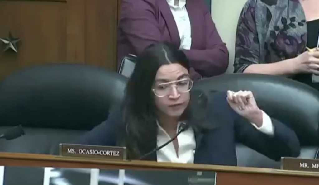 WATCH: AOC Has Hilarious Temper Tantrum In Congressional Hearing After ...