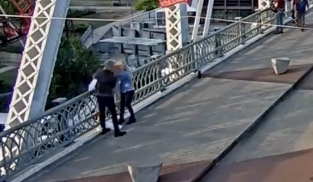 WATCH: Jon Bon Jovi Saves Woman From Jumping Off Bridge While Shooting ...
