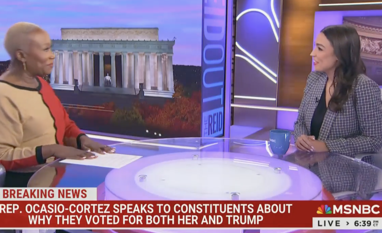 “Makes No Sense!”: AOC and Joy Reid Have Joint Meltdown Moment Live on MSNBC [WATCH]