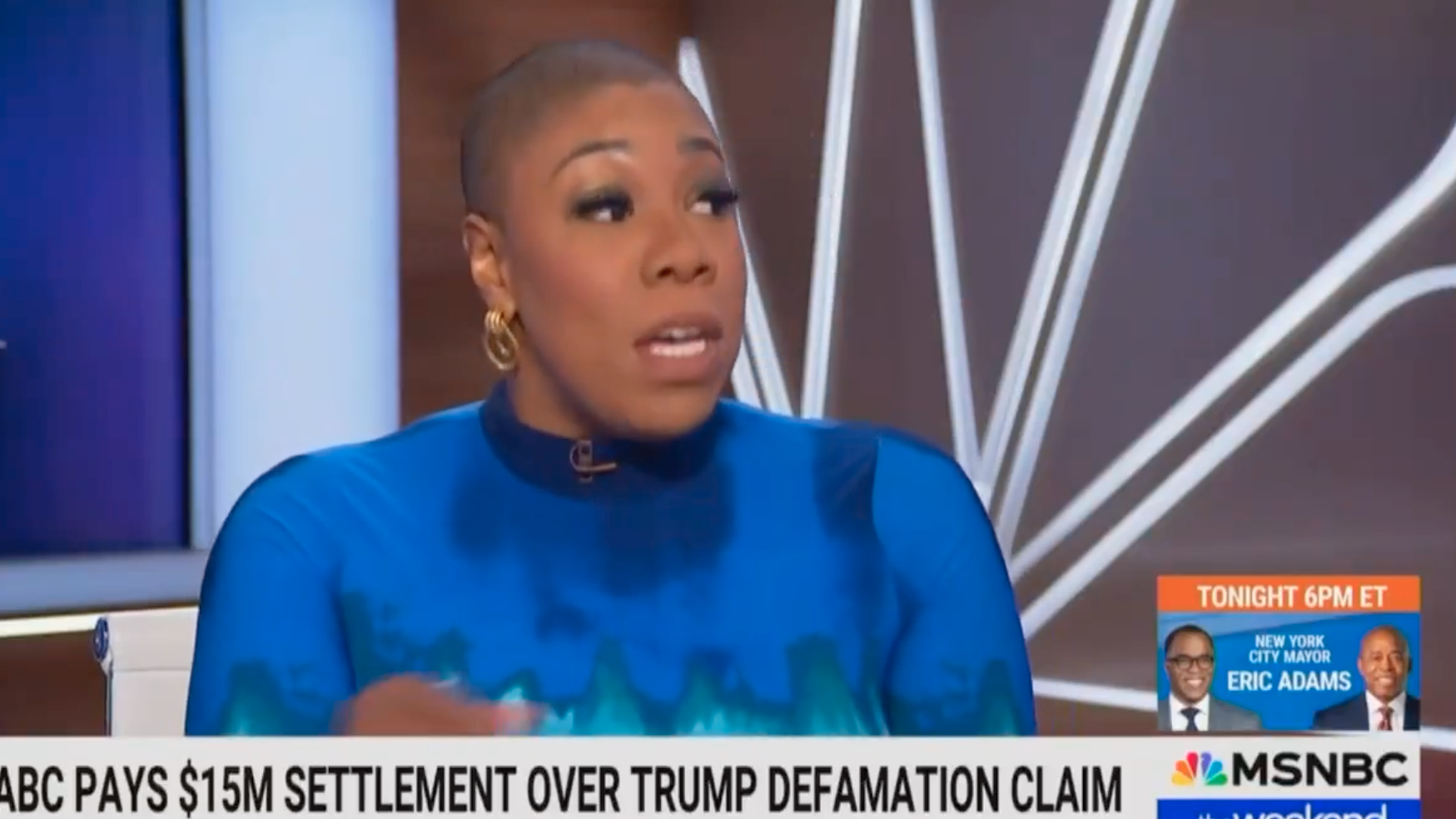 WATCH: MSNBC Host Pushes Same Lie Live on Air that ABC Got Sued For, Settled for $15 Million with Trump Over