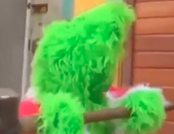 WATCH: South American Police Use Officer Dressed as Grinch to Take Down Drug Traffickers
