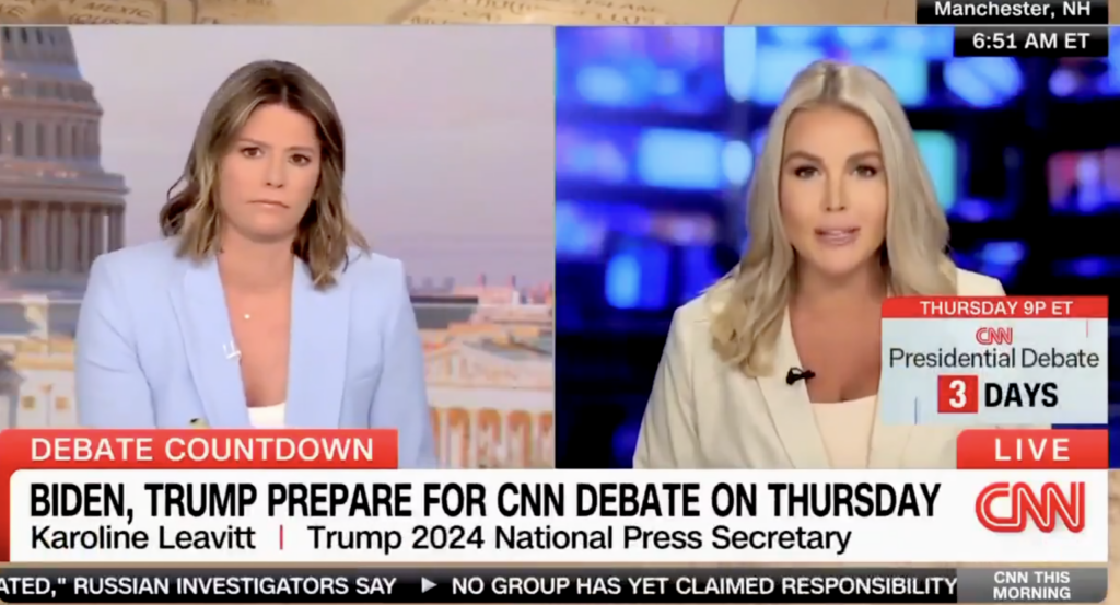 WATCH CNN Kicks Karoline Leavitt Off Show After She Calls Out Jake