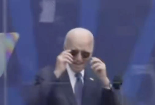 WATCH: Biden Looks Lost on Stage at Library Opening Event