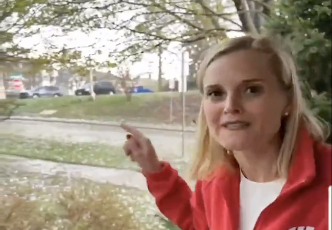WATCH: Wisconsin Democrat Politician Has Bonkers “Climate Change” and “Republicans” Meltdown Over Hail Storm