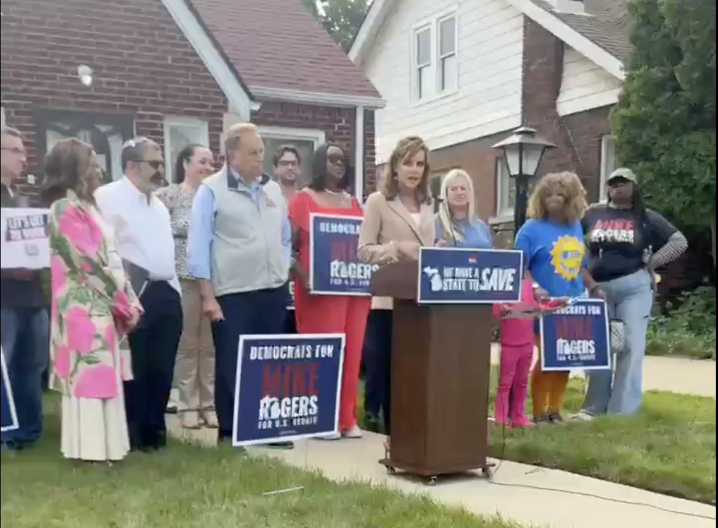 Democrat Representative Joins Mike Rogers to Help Defeat Abdul El-Sayed
