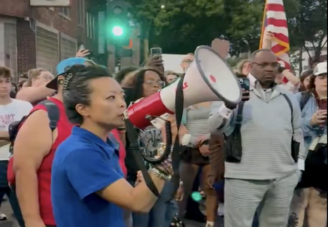 WATCH: Purple State Democrat Gubernatorial Candidate Sides With Man Who Tried to Stab a Police Officer