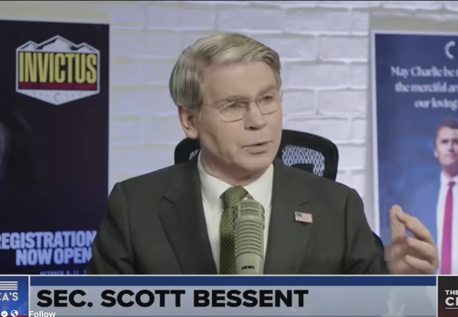 WATCH: Trump Treasury Secretary Shows How Deportations are Helping Push Down Housing Prices