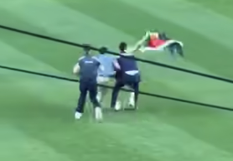 Radical Protester Disrupts 9/11 Anniversary Baseball Game, Gets Pelted with Beer Cans by Irate Fans [WATCH]