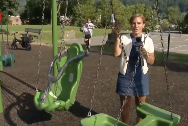 WATCH: Blue State Town Faces Huge Backlash after Criminally Charging Two Little Girls Because a Playground Swing Broke When They Used It