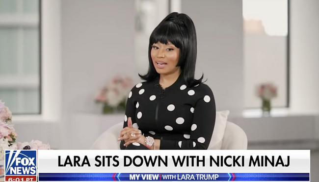 “The Truth Is Everyone Loves Him”: Nicki Minaj Sends the Left into a Total Meltdown after Gushing over Trump in Sit-Down with Lara Trump [WATCH]