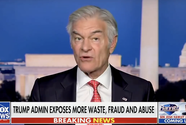 WATCH: Dr. Oz Reveals How Trump Is Ensuring Medicare Stays Around for America’s Seniors By Booting Off the Fraudsters… So Many are Gone that the Program Might Now Be Salvageable!