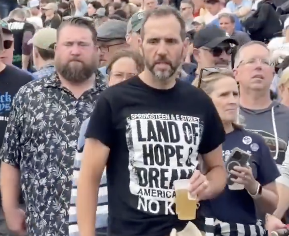 Supposedly “Impartial” Jack Smith Shows Up at Springsteen’s Anti-Trump Festival in a “No Kings” Shirt
