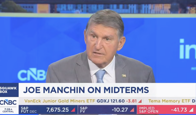 Schumer Gets Very Bad News as Former Longtime Democratic Senator Flips Sides to Help Republicans Right Before Midterms