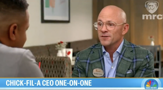 WATCH: Far-Left NBC Harasses Non-Woke Christian Business Owner Over His Faith, Letting It Inform His Business Decisions